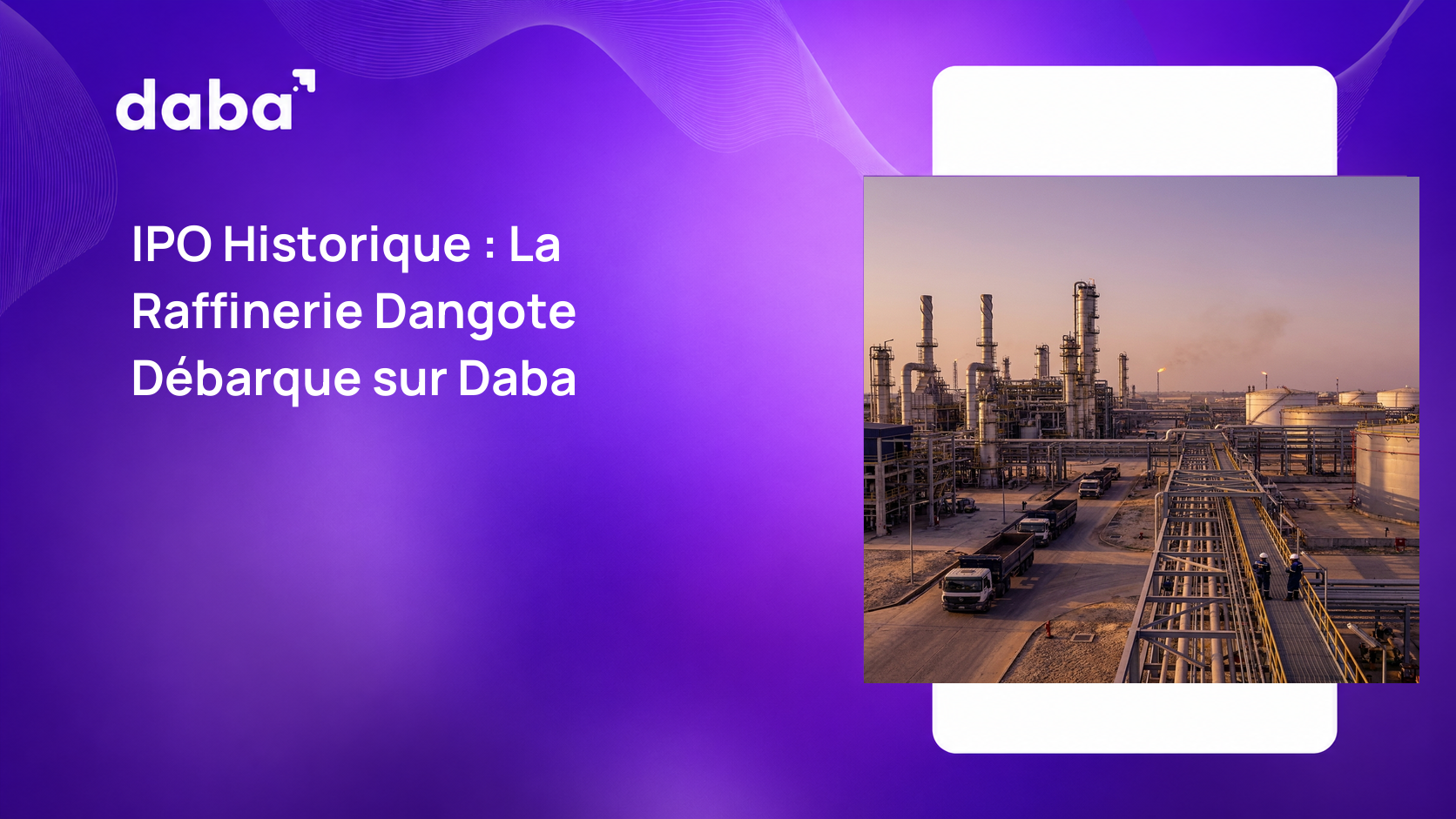 Daba finance investissez dans l'Afrique