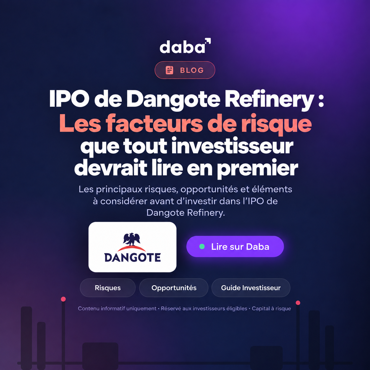Daba finance investissez dans l'Afrique